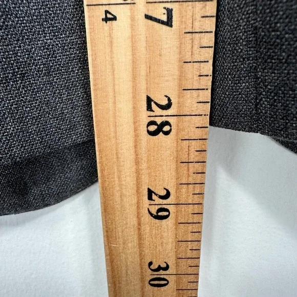 J. Crew Ludlow Traveler Slim Fit Suit Jacket Men 38S Gray Tollegno Italian wool